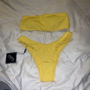 ZAFUL YELLOW BIKINI